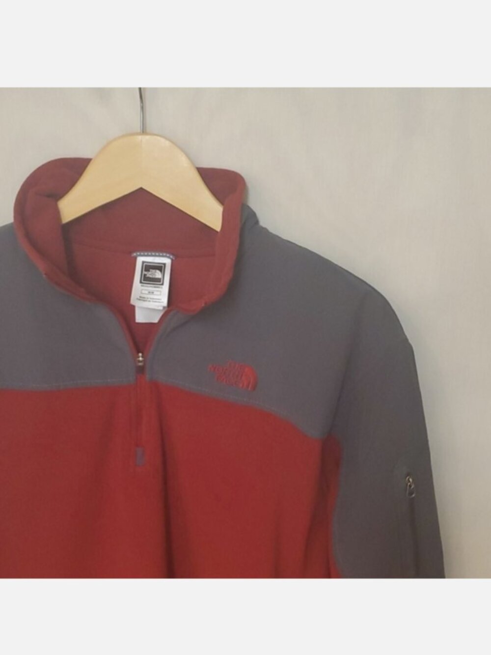 North Face Fleece Quarter Zip M